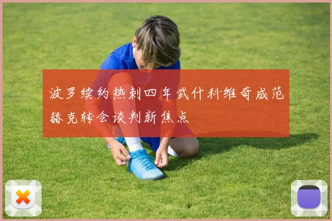 波罗续约热刺四年武什科维奇成范赫克转会谈判新焦点
